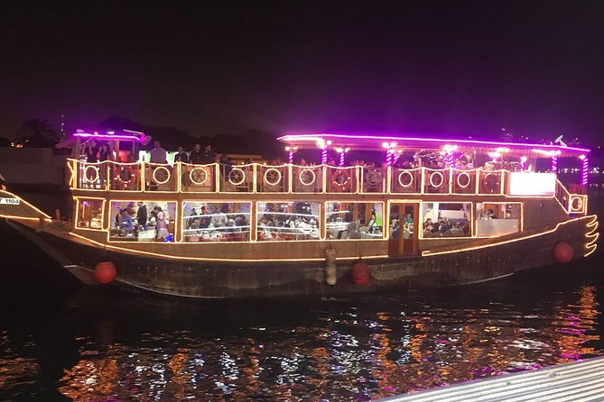 Dubai Marina Dhow Cruise With Buffet Dinner & Transfer - Frequently Asked Questions