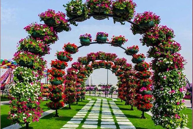 Dubai Miracle Garden Self-Guided Tour With Ticket With Transfer - Frequently Asked Questions