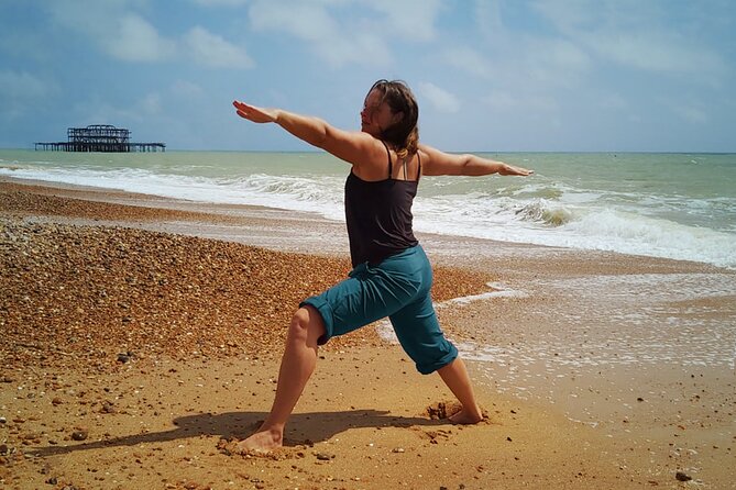 Outdoor Yoga Class at Brightons Sea Front - Personalized Experience for All Levels