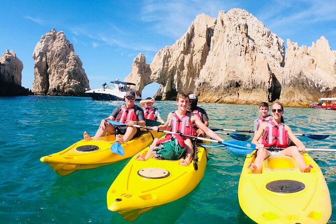 Private Los Cabos Arch and Playa Del Amor Tour by Glass Bottom Kayak - Memorable Encounters With Marine Life