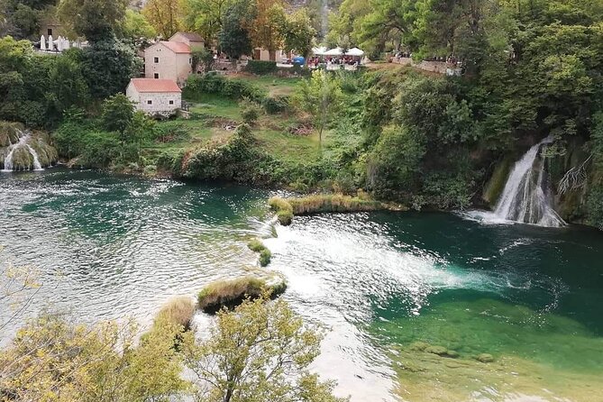 Private Tour to National Park Krka Waterfalls From Split or Trogir - Scenic Primosten