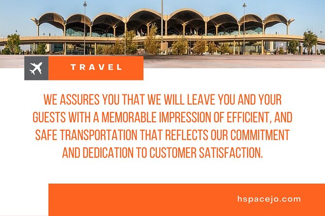 Amman Airport Private Transfers - Good To Know