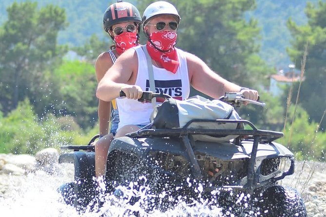 Antalya Canyon Rafting ATV/ Quad Ride Zipline Combo Adventure - Key Points