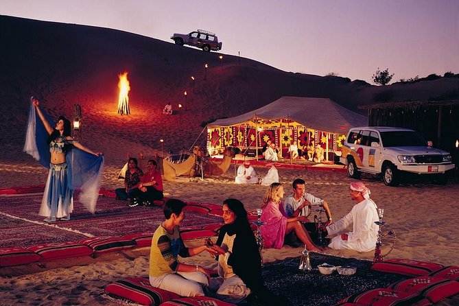 Arabian Desert Safari With BBQ Dinner Camel Ride, Sand Boarding - Good To Know