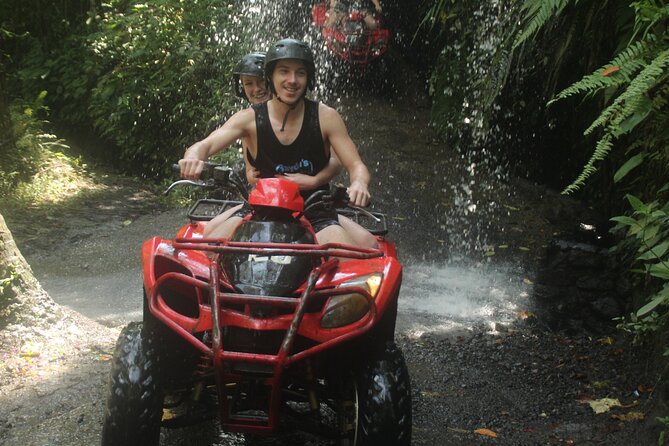 ATV Quad Bike Through Tunnel and Waterfall - Good To Know