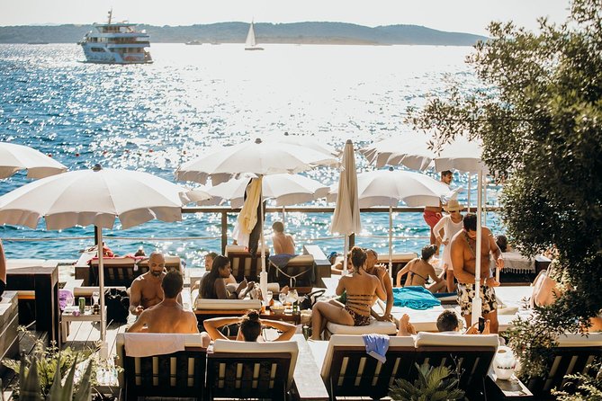 Beach Bars Laganini and Hulla Hulla Half-Day Private Boat Tour - Key Points