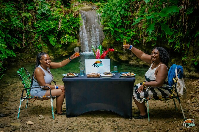 Blue Heaven Falls & River Dining Experience + Photoshoot - Dining Menu