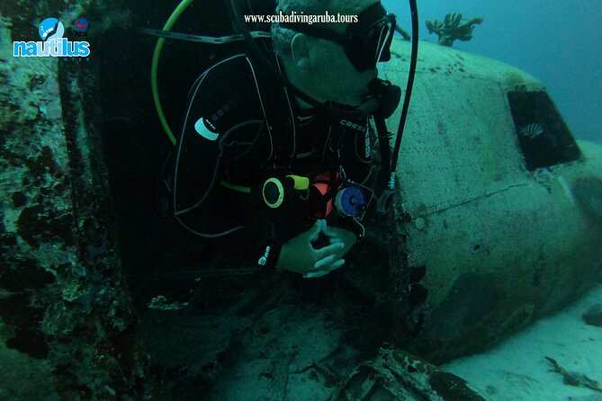 Boat Dive Shipwreck/ Airplanes/ Reef /2 Tanks - Location and Transportation
