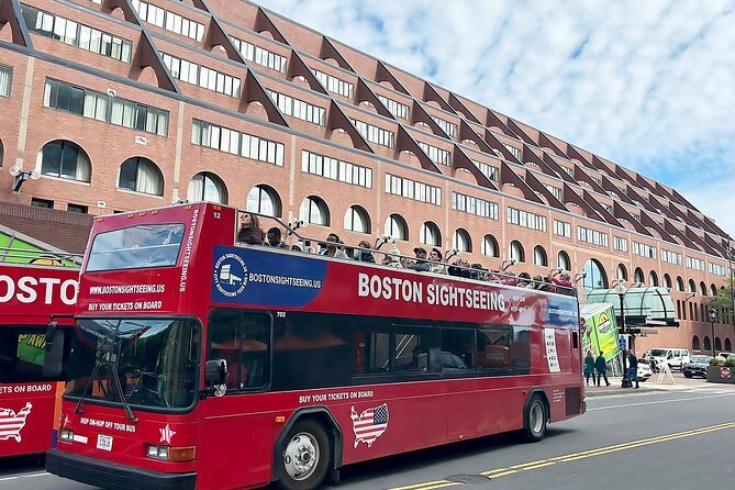 Boston Sightseeing Single Ride Pass With Double Decker Tour Bus - Tour Highlights and Inclusions