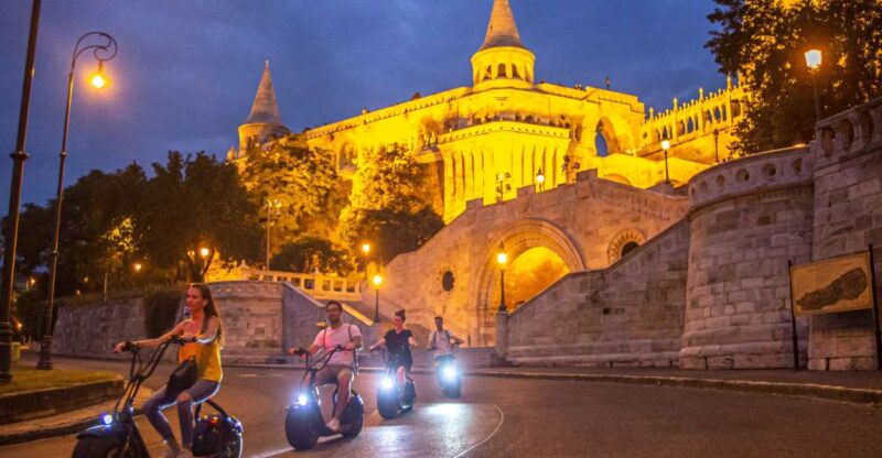 Budapest: Buda Castle and Citadel E-Scooter Sunset Tour - Whats Included