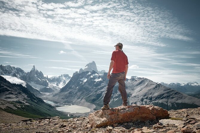 Chalten Full Day Desert Lake VESPIGNANI GLACIER TREKKING - Itinerary Details
