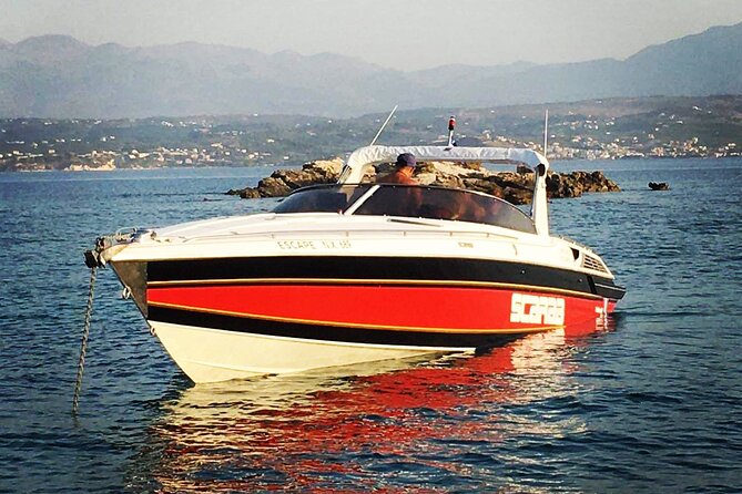 CHQ50. Powerboat Tour Theodorou Island Half Day - Key Points