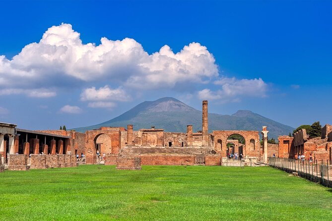 Combined Tour of Vesuvius and Pompeii Ruins With Audio Guide - Key Points