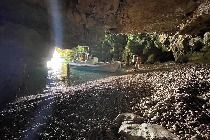 Small Group Speedboat Excursion to Haxhi Ali and Dafina Caves
