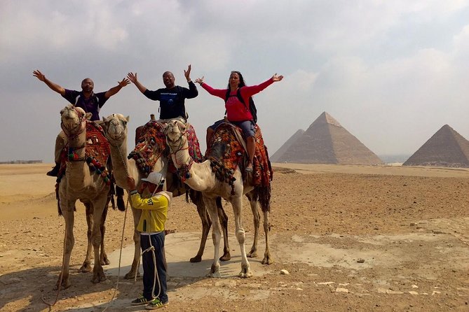 Day Tour to Giza Pyramids, Sphinx & Sakkara Including Camel Ride - Key Attractions