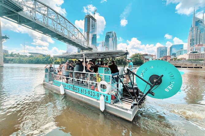 Downtown Nashville Pedal Pontoon Boat Cruise With Captain - Good To Know