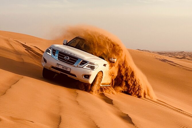 Dubai: Red Dunes Desert Safari Premium BBQ Dinner Camel Sandboard - Good To Know