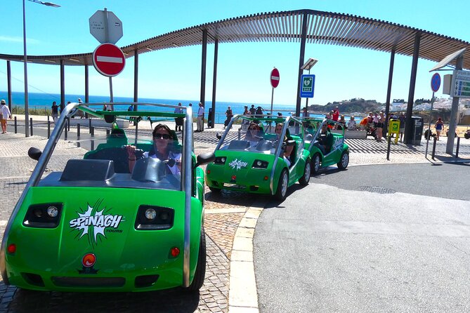 Experience Albufeira in Style With Our Electric Talking Car
