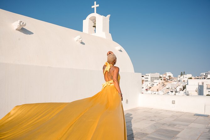 Flying Dress Private Photoshoot Santorini - Overview and Experience