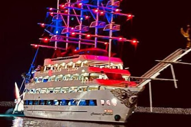 From Alanya & Side: Transfer to the Night Disco Boat Tour - Tour Overview