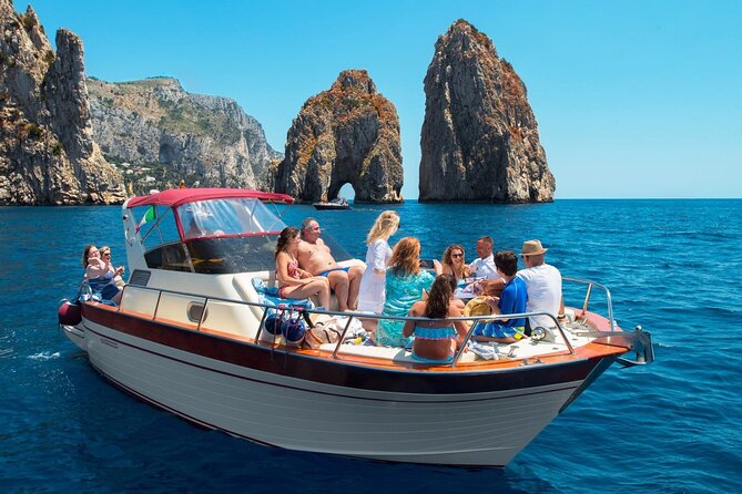Full Day Guided Tour in Capri by Boat With Transfer - Itinerary Overview