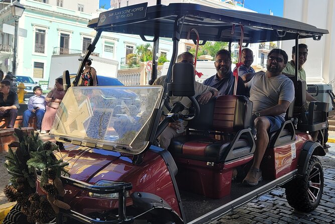 Golf Cart Night Life Ride in San Juan. (Est. ) - Tour Overview
