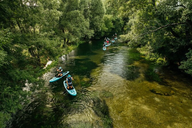 Half Day Vrljika River SUP Experience With Lunch and Transfer - Experience Overview