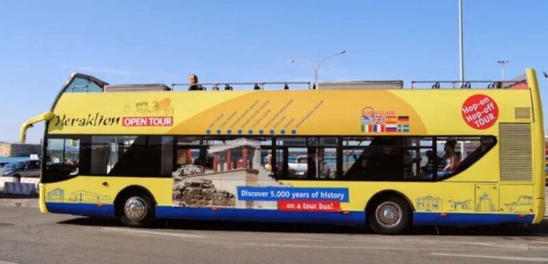Heraklion: Hop-on Hop-off Open Top Bus Sightseeing Tour - Good To Know