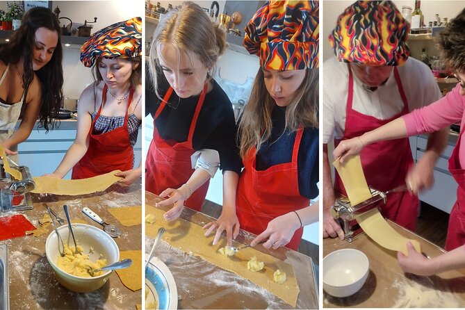 Intimate and Authentic Pasta Lesson & Chianti Wine. Free Parking - Good To Know