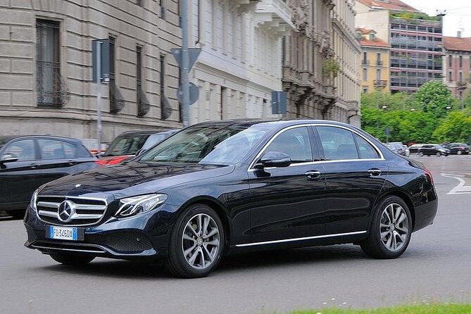Luxury Private Day Transfer From Malpensa Airport to Milan Center - Service Overview