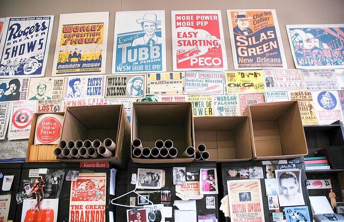 Nashville Hatch Show Guided Letterpress Tour With Souvenir Poster - Good To Know