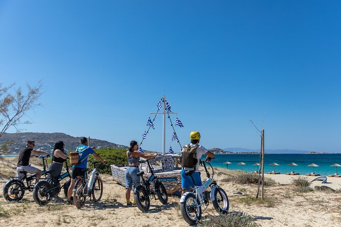 Naxos Join In E-Bike Guided Tour Short.. Is The New Black - Good To Know