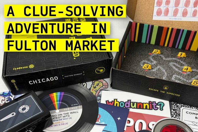 Outdoor Escape Room in Chicago - Fulton Market - About Your Stay