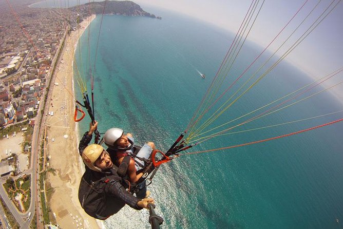 Paragliding Experience W/Swimming at Cleopatra Beach F/Side - Key Points