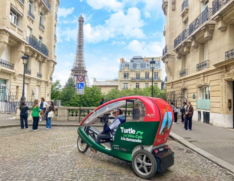Paris : Private Luxury Rickshaw Tour With Hotel Pick-up - Key Points