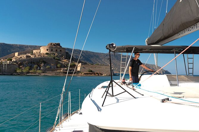 Private Agios Nikolaos Day Catamaran Cruise in Mirabello Bay - Overview of the Cruise