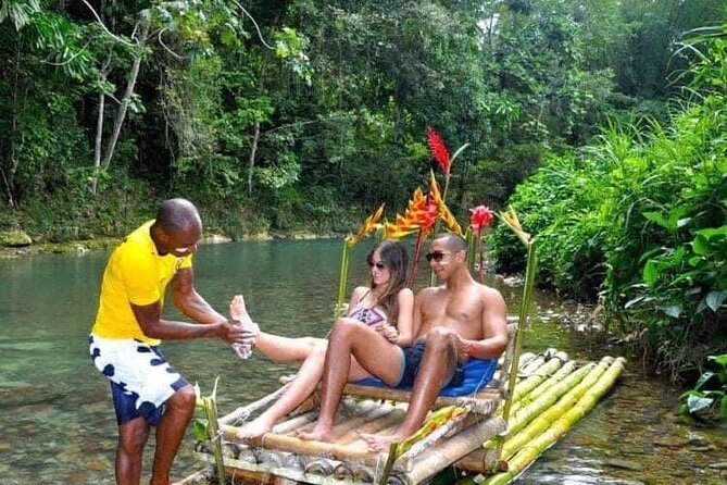 Private Bamboo Rafting and Limestone Foot Massage in Montego Bay - Key Points