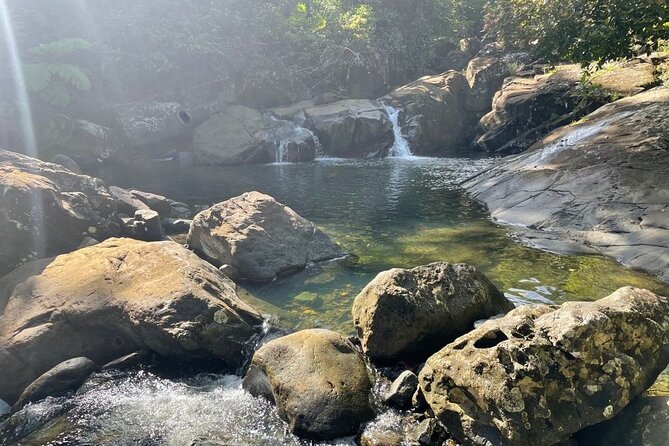 Private Hike in the Rainforest to Waterslides - Key Points