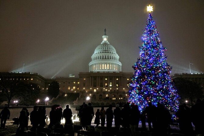 Private Holiday Night Tour of Washington DC – up to 12 Guests