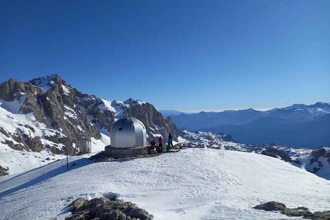 Private Snowshoe Route to Cabin Veronica in the Picos De Europa