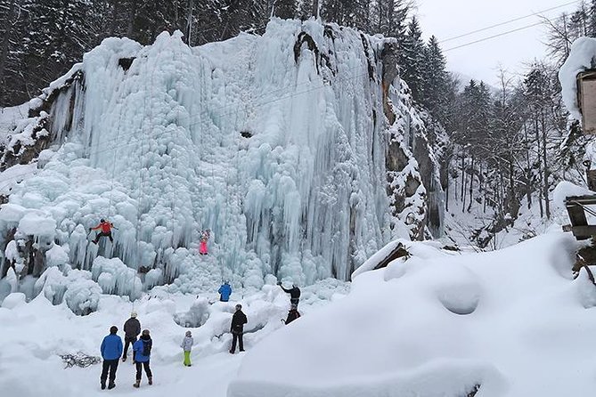 Quick Winter Attraction-ice Climbing In Mlaca Gorge In Mojstrana - Key Points