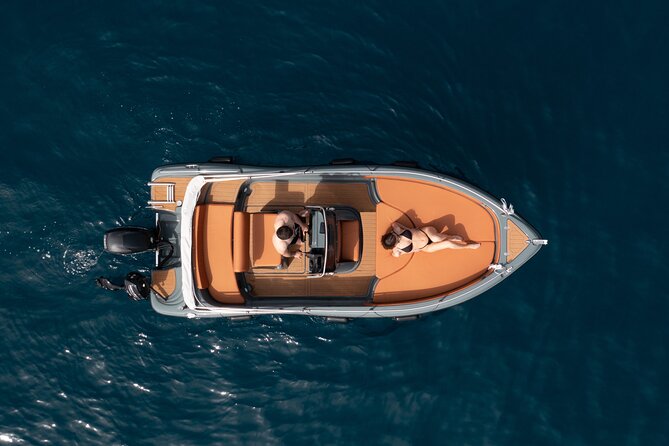 Ranieri Soverato Boat Rental in Santorini -License Free- Be a Captain for a Day - Good To Know