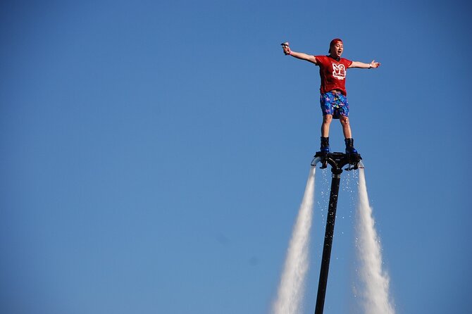 Santorini Fly Board Pro Adventure in Perivolos Beach - Key Points