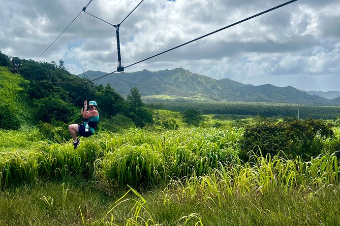 Shaka Zipline 5 Line Zipline Tour 60 - 260 Lbs. - Tour Overview