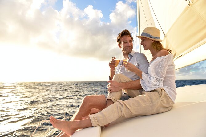 Small Group Santorini Catamaran Cruise With BBQ - Key Points
