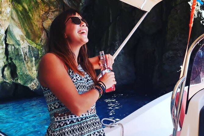Speed Boat Tour to Elaphiti Caves and Sandy Beach From Dubrovnik