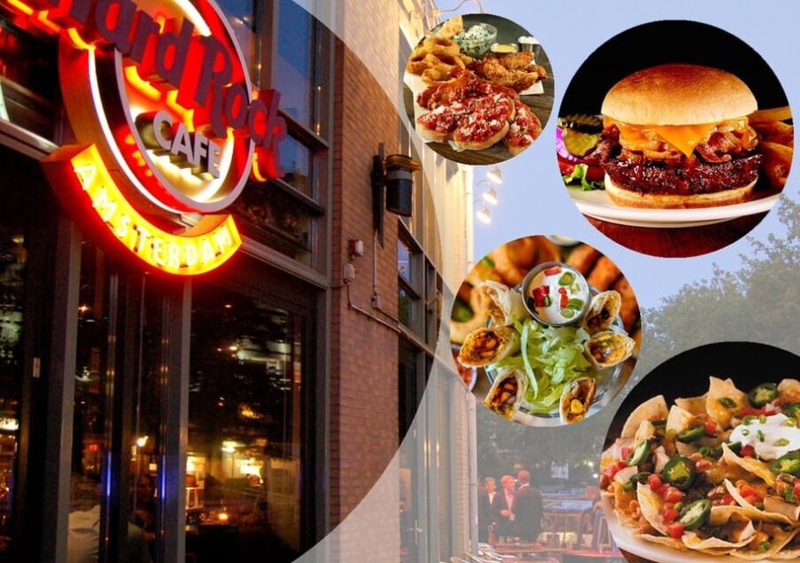 Amsterdam Nightlife Ticket With a GOLD MENU Hard Rock Dinner