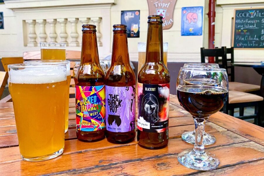 Bucharest: Craft Beer Tour With Traditional Meal Included