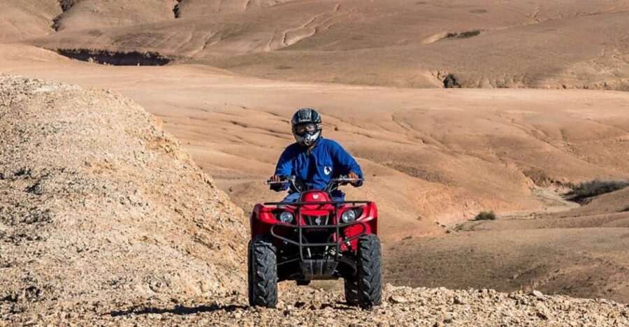 Marrakech: Agafay Desert Quad or Camel Trip With Dinner Show