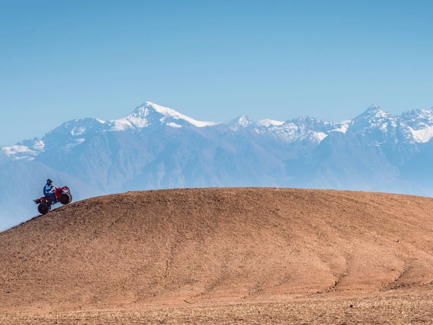 From Marrakech: Agafay Desert Sunset, Quad Biking, & Dinner